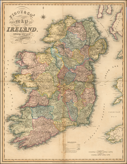 99-Ireland Map By James Pigot