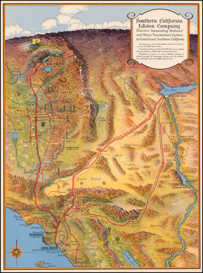 7-California Map By Claude Putnam