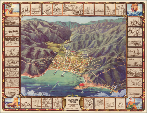 23-California Map By L.C.B. Co.