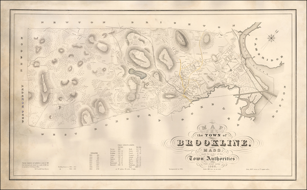 88-New England Map By L.H. Bradford