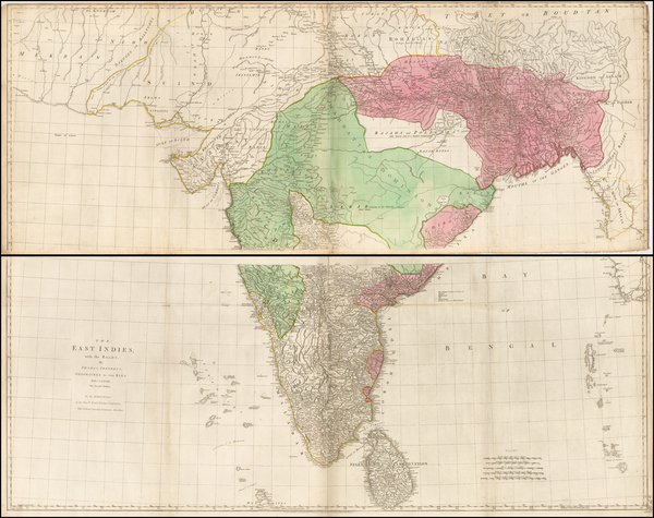 16-India and Other Islands Map By Robert Sayer  &  Thomas Jefferys