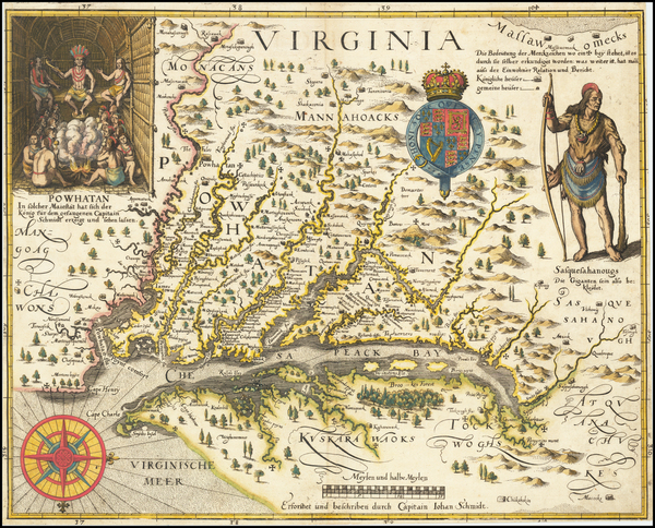 16-Mid-Atlantic and Southeast Map By John Smith