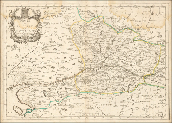 23-Centre et Pays de la Loire Map By Pierre Du Val