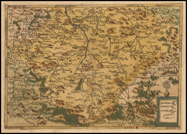 29-Czech Republic & Slovakia Map By Johannes Matalius Metellus