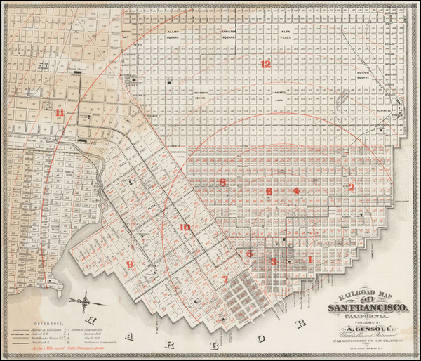 23-San Francisco & Bay Area Map By Britton & Co.