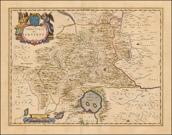 39-Italy Map By Willem Janszoon Blaeu