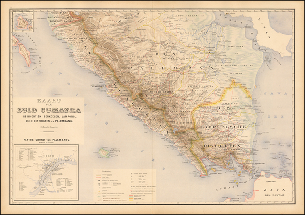 92-Southeast Asia and Other Islands Map By J.W. Stemfoort