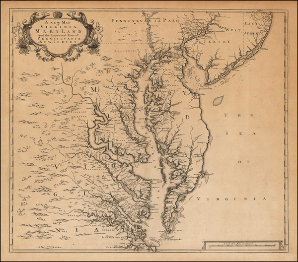 32-Mid-Atlantic and Southeast Map By Christopher Browne