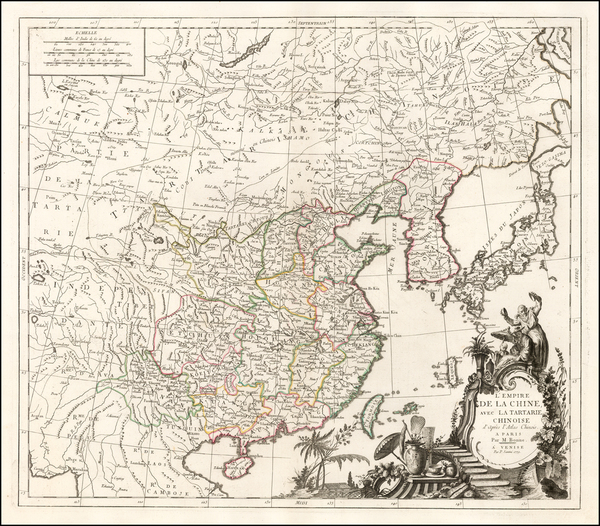 22-China and Korea Map By Paolo Santini