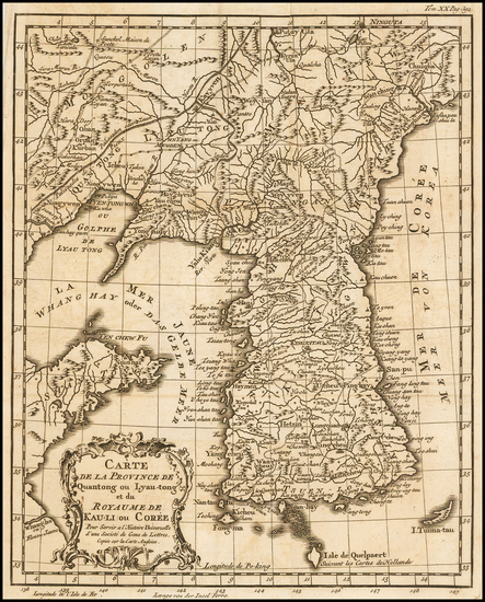 33-Korea Map By J.V. Schley