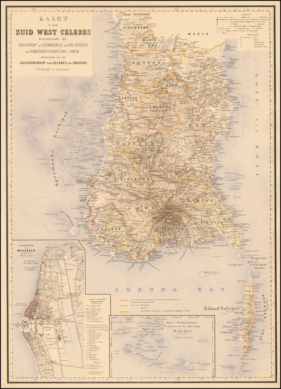 72-Southeast Asia and Other Islands Map By J.W. Stemfoort