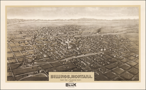 89-Montana Map By Henry Wellge