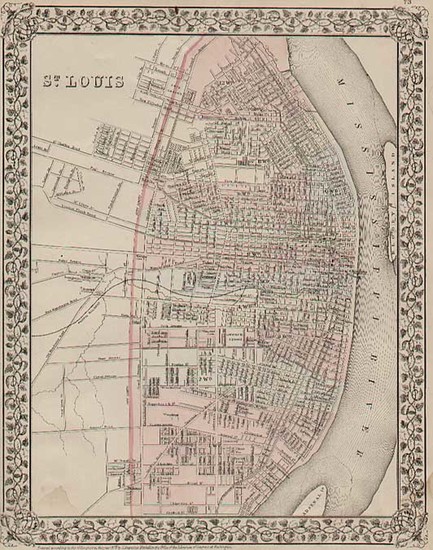 72-Midwest Map By Samuel Augustus Mitchell Jr.