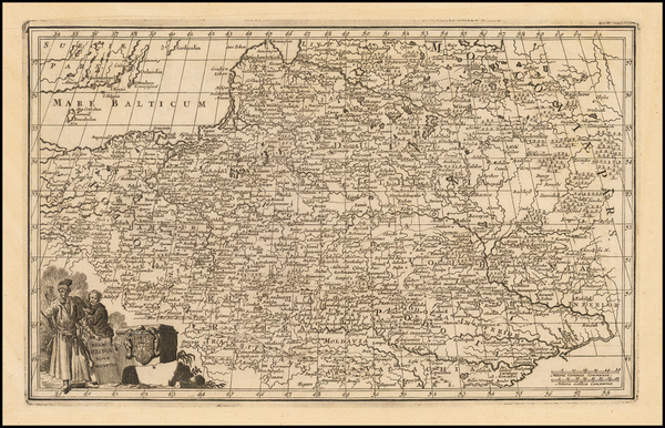 83-Poland and Baltic Countries Map By Anonymous