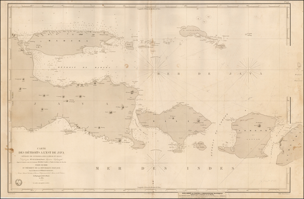 52-Southeast Asia Map By Depot de la Marine