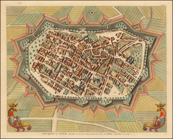 54-Other Italian Cities Map By Pierre Mortier