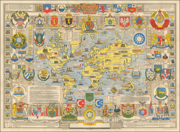 19-World and World Map By John Bartholomew