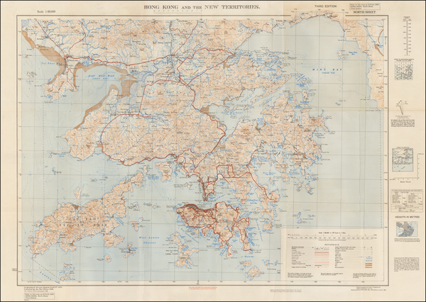 14-China Map By Geographical Section, War Office (UK)