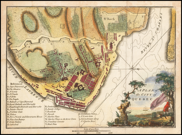 51-Canada and Quebec Map By John Stockdale