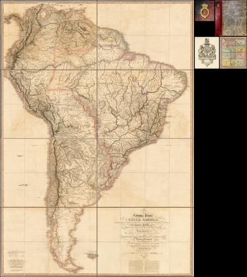 99-South America Map By William Faden