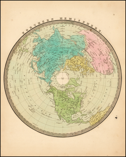 51-Northern Hemisphere and Polar Maps Map By Jeremiah Greenleaf