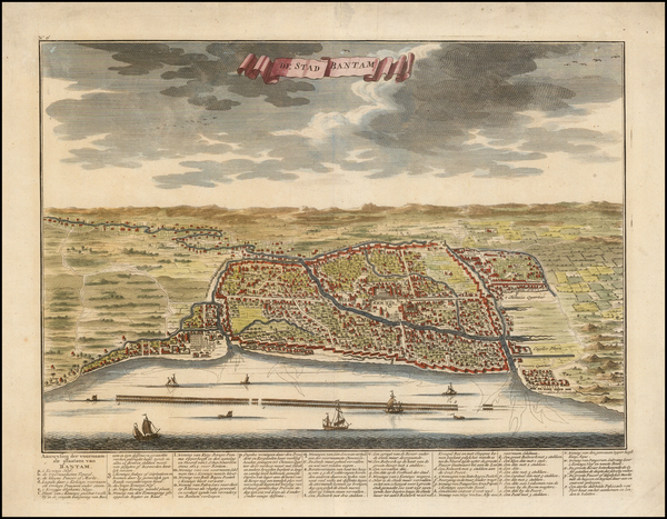 92-Indonesia Map By Francois Valentijn