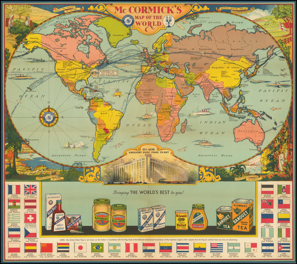 3-World and World Map By McCormick & Company