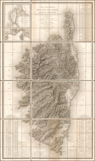 45-France and Balearic Islands Map By Depot de la Guerre