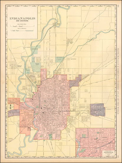 74-Midwest Map By Rand McNally & Company