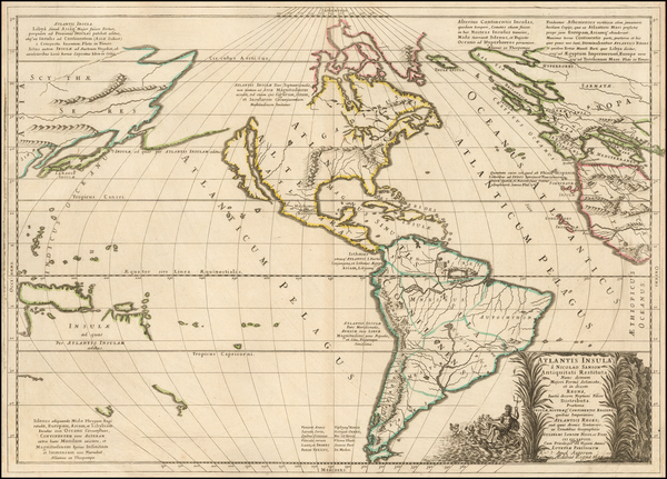 38-Australia & Oceania, Pacific, Oceania, California as an Island and America Map By Nicolas S