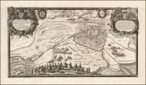 46-Baltic Countries Map By Samuel Pufendorf