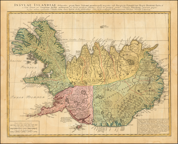 77-Iceland Map By 