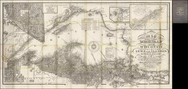 11-Midwest, Michigan, Minnesota and Wisconsin Map By John Farmer