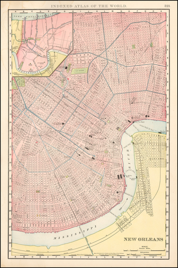 35-South Map By William Rand  &  Andrew McNally