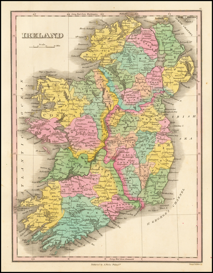 82-Ireland Map By Anthony Finley