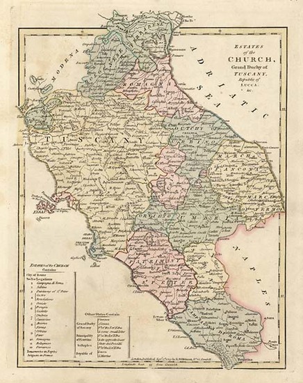 46-Europe and Italy Map By Robert Wilkinson