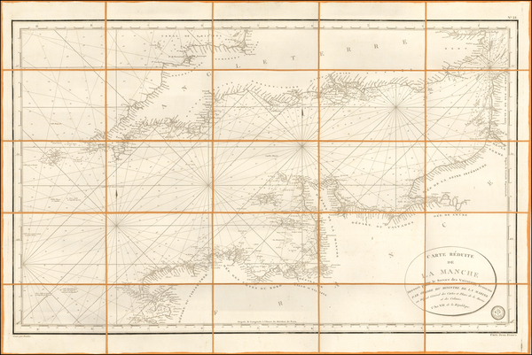 9-France Map By Depot de la Marine