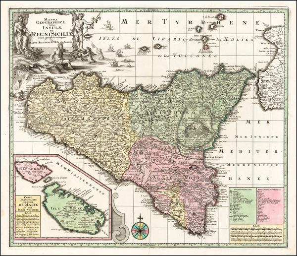 29-Italy Map By Matthaus Seutter