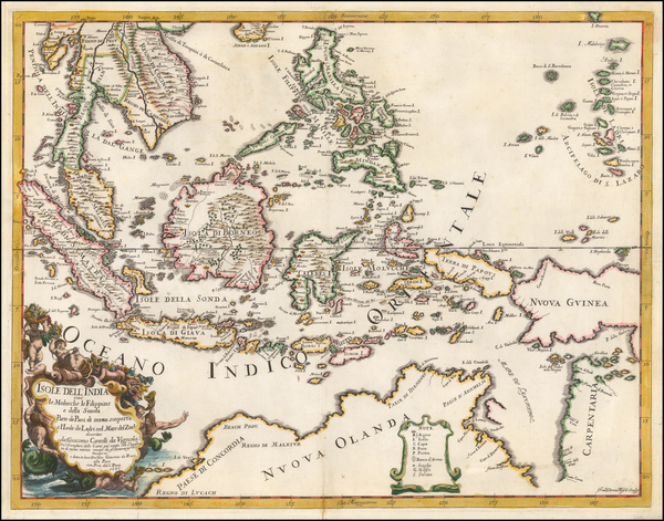 72-Southeast Asia, Philippines, Other Islands, Australia and Other Pacific Islands Map By Giacomo 