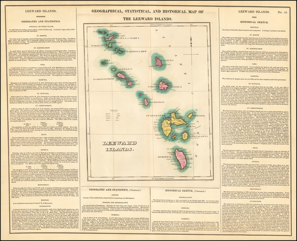 96-Other Islands Map By Henry Charles Carey  &  Isaac Lea