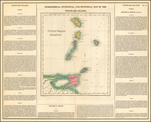 73-Other Islands Map By Henry Charles Carey  &  Isaac Lea