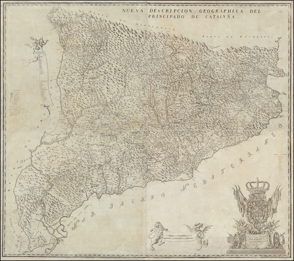 73-Catalonia Map By Josep Aparici