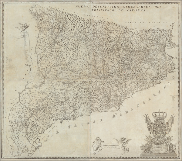 93-Catalonia Map By Josep Aparici