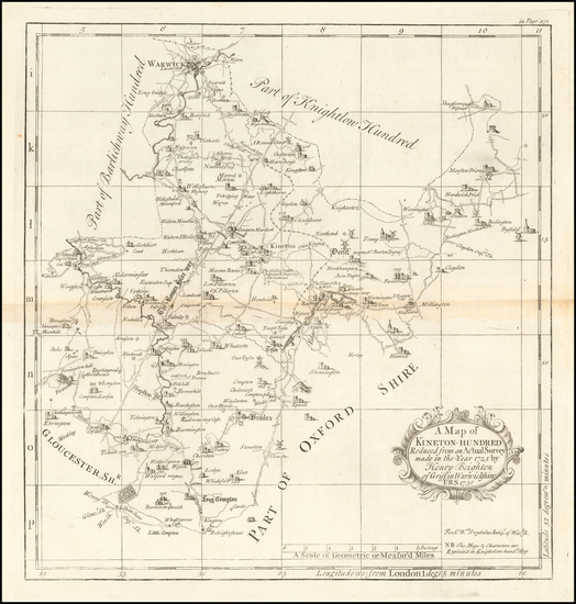 88-British Isles Map By Henry Beighton