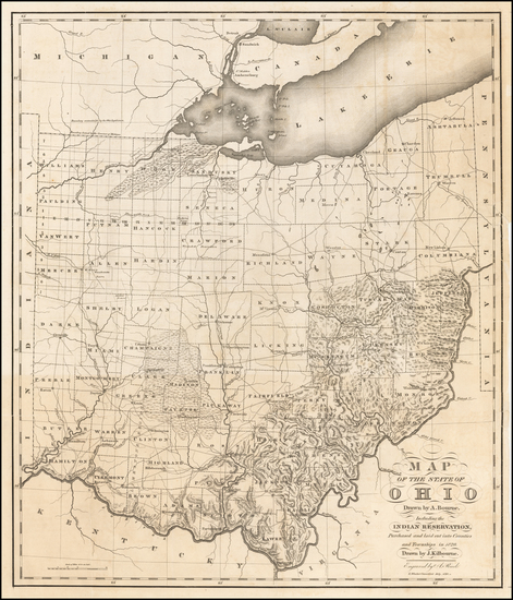 56-Midwest and Ohio Map By Caleb Atwater