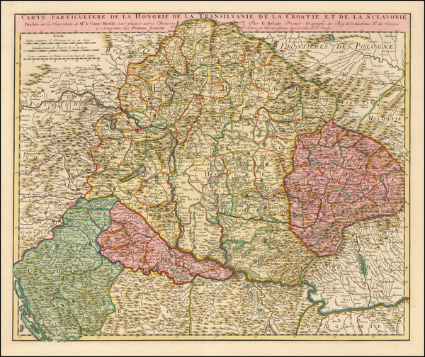 13-Hungary, Romania and Balkans Map By Peter Schenk