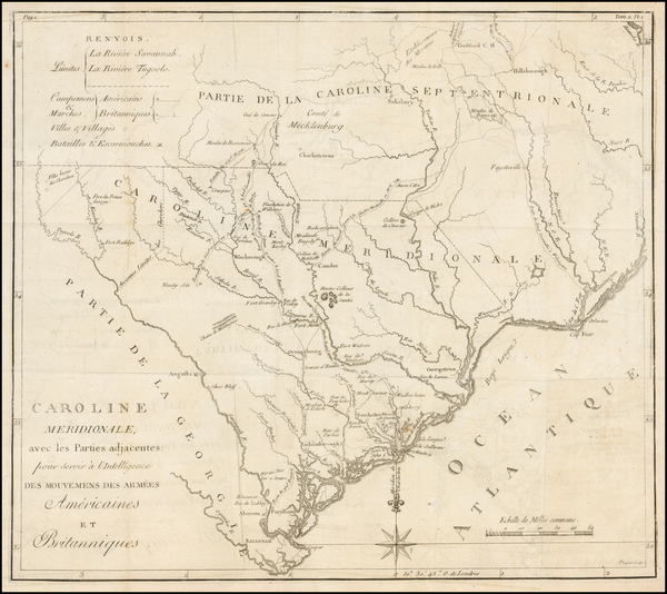 50-Southeast Map By Charles Picquet