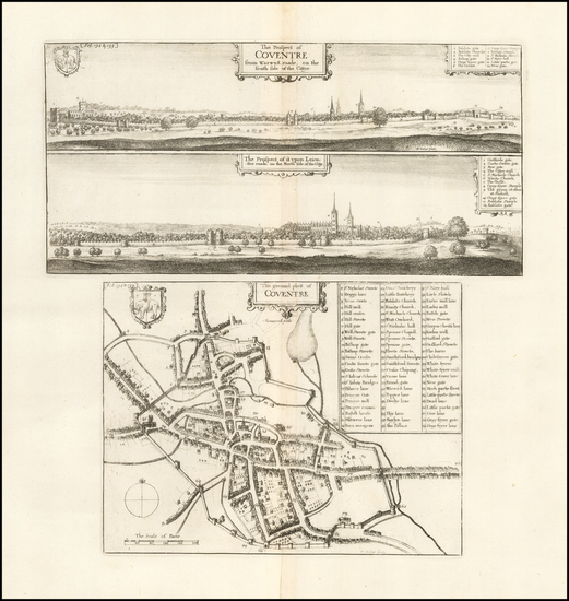 25-British Isles Map By Wenceslaus Hollar