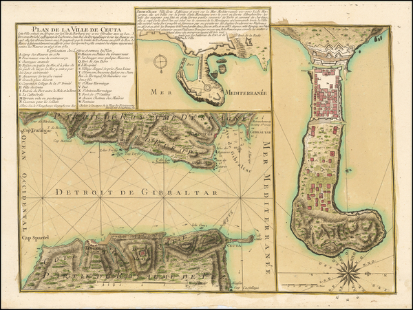 96-British Isles and North Africa Map By S.G. Longchamps