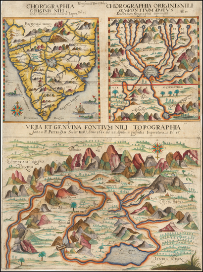 39-Africa, Africa, Egypt, North Africa, South Africa, East Africa and West Africa Map By Athanasiu